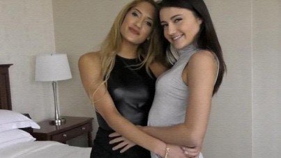 Chloe And Adria Group Sex Casting 3