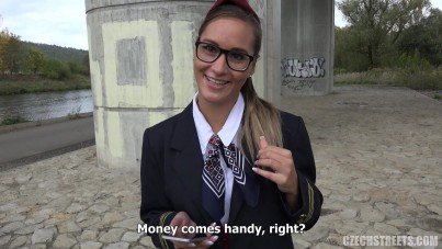 Czech Stewardess Loves Money 3