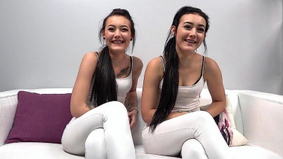 Czech Twins Casting 12