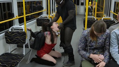 Misha Cross Flirts With A Stranger On A Bus 26