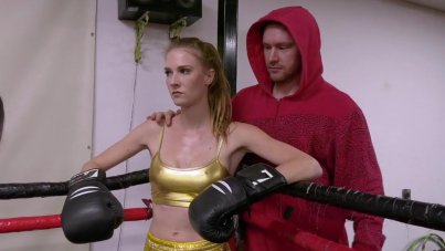 Strong Teen Fucks On The Boxing Ring 27